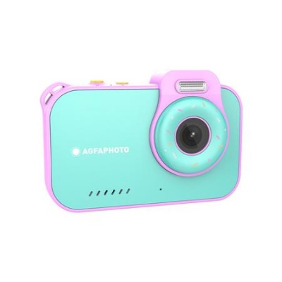 Fényképezőgép, digitális, vízálló, gyerekeknek, AGFAPHOTO Realikids 2 "ARKCW2PK", kék-rózsaszín