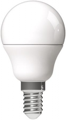 LED izzó, E14, kisgömb, G45, 4,5W, 470lm, 6400K, AVIDE